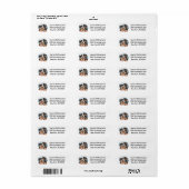 Vrolijk Kerstfeest Rottweiler Honden Gingerbread H Etiket (Full Sheet)