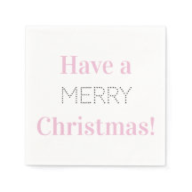 Vrolijk kerstfeest | Roze typografie