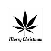 Vrolijk kerstfeest rubberstempel (Afrduk)