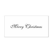 Vrolijk kerstfeest rubberstempel (Afrduk)