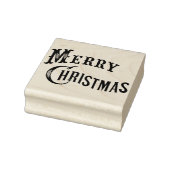Vrolijk kerstfeest rubberstempel (Stempel)