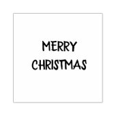 Vrolijk kerstfeest rubberstempel (Afrduk)