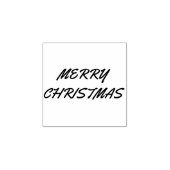 Vrolijk kerstfeest rubberstempel (Afrduk)