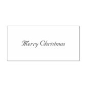 Vrolijk kerstfeest rubberstempel (Afrduk)