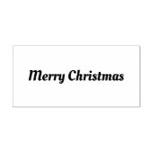 Vrolijk kerstfeest rubberstempel (Afrduk)