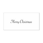 Vrolijk kerstfeest rubberstempel (Afrduk)