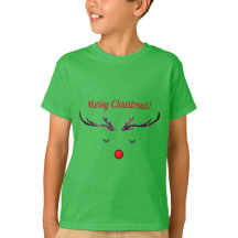 Vrolijk kerstfeest Rudolph 2 T-Shirt