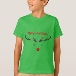 Vrolijk kerstfeest Rudolph 2 T-Shirt