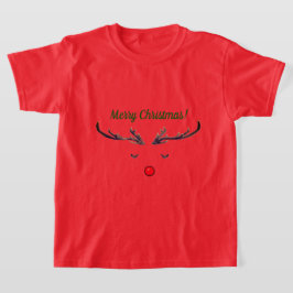 Vrolijk kerstfeest Rudolph T-Shirt