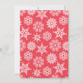 Vrolijk kerstfeest Rustisch hout Snowflake 3 Foto Feestdagenkaart (Achterkant)