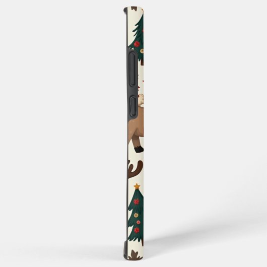 Vrolijk kerstfeest samsung galaxy hoesje (Rechterkant)