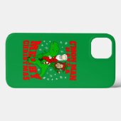 vrolijk kerstfeest santa biden kamala harris dinos Case-Mate iPhone case (Achterkant (horizontaal))