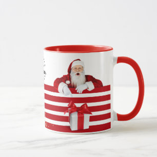 Vrolijk kerstfeest Santa mok