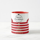 Vrolijk kerstfeest Santa mok (Midden)