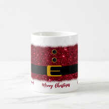 Vrolijk Kerstfeest-Santa-oogverblindend rood-