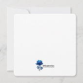 Vrolijk Kerstfeest Santa Sleigh & Reindeer Feestel Kaart (Achterkant)