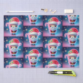 Vrolijk kerstfeest Santa Snoep Tissuepapier (Craft)