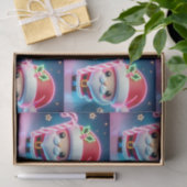 Vrolijk kerstfeest Santa Snoep Tissuepapier (Geschenk)