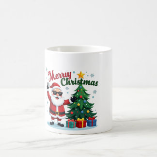vrolijk kerstfeest | Santa & Tree Design Koffiemok