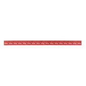 Vrolijk kerstfeest satijnen lint (Voorkant)