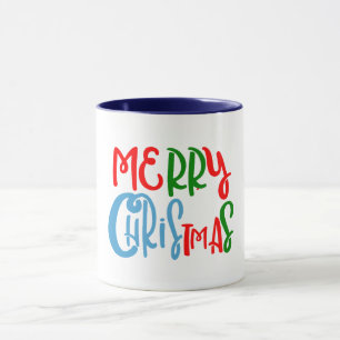 Vrolijk kerstfeest - schattig cadeau mok
