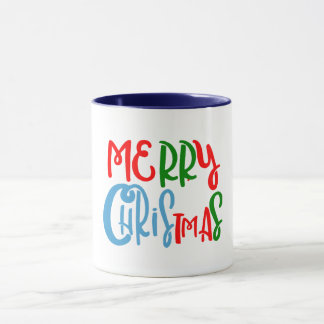Vrolijk kerstfeest - schattig cadeau mok