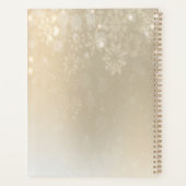 Vrolijk kerstfeest, Schattige gnomen Sleigh Planner (Achterkant)