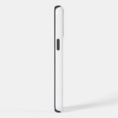 Vrolijk kerstfeest schattige koe iPhone hoesje (Rechterkant)