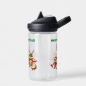 vrolijk kerstfeest! Schattigee herten, vossen & ch Waterfles (Links)