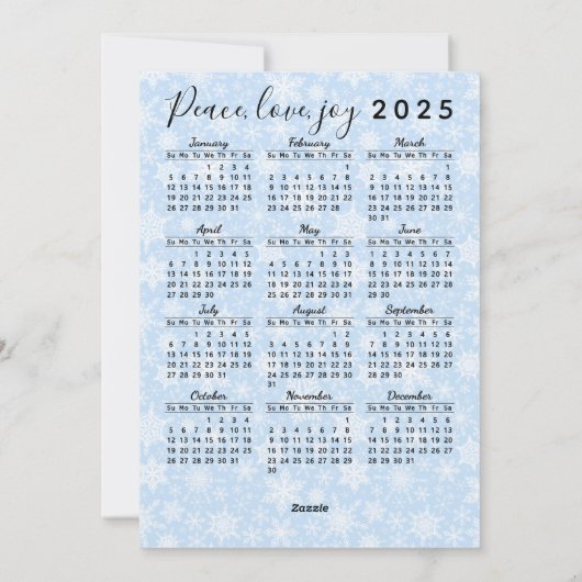 Vrolijk kerstfeest Schattigee kabouter in blauw 20 Feestdagenkaart (Achterkant)