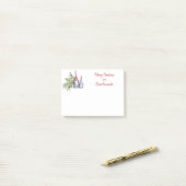 Vrolijk kerstfeest Schattigee Scandinavische kabou Post-it® Notes (Op bureau)