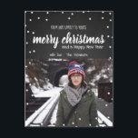 Vrolijk kerstfeest  schoolbord | Foto Feestdagenkaart<br><div class="desc">Vrolijk kerstfeest  schoolbord | Foto</div>