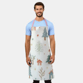 Vrolijk kerstfeest! schort (Gedragen)