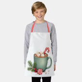 Vrolijk kerstfeest! schort (Gedragen)