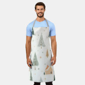 Vrolijk kerstfeest! schort (Gedragen)