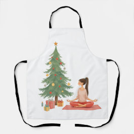 Vrolijk kerstfeest! schort