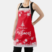 Vrolijk kerstfeest schort (Insitu)