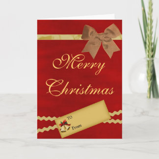 Vrolijk kerstfeest - Scrapbook Kaart