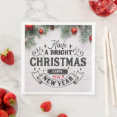 Vrolijk kerstfeest servet (Insitu)