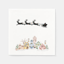 Vrolijk kerstfeest servet