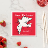 Vrolijk kerstfeest servet (Insitu)