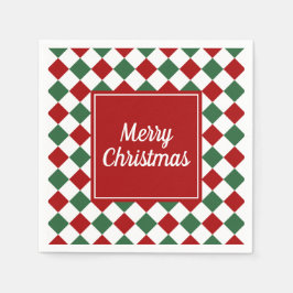 Vrolijk kerstfeest servet