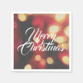 Vrolijk kerstfeest servet (Voorkant)