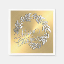 Vrolijk kerstfeest servetten