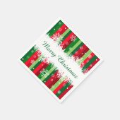 Vrolijk kerstfeest servetten (Hoek)