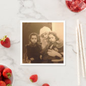 vrolijk kerstfeest? servetten van cocktailpapier (Insitu)