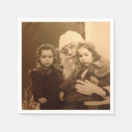 vrolijk kerstfeest? servetten van cocktailpapier