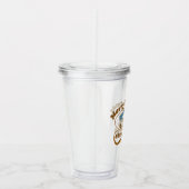 Vrolijk kerstfeest Sh!*ter was vol Acryl Drinkbeker (Rechts)