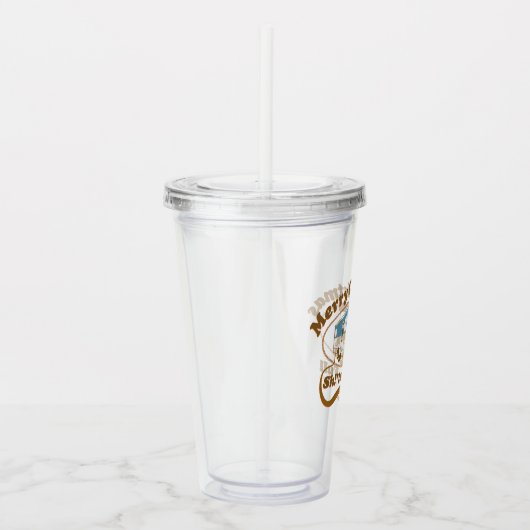 Vrolijk kerstfeest Sh!*ter was vol Acryl Drinkbeker (Rechts)