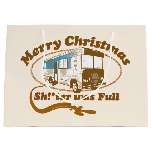 Vrolijk kerstfeest Sh!*ter was vol Groot Cadeauzakje (Voorkant)